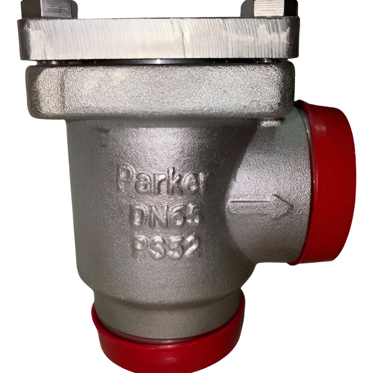 PARKER - Válvula Filtro Antipartícula Amoniaco Parker Dn80 Pasoangulo