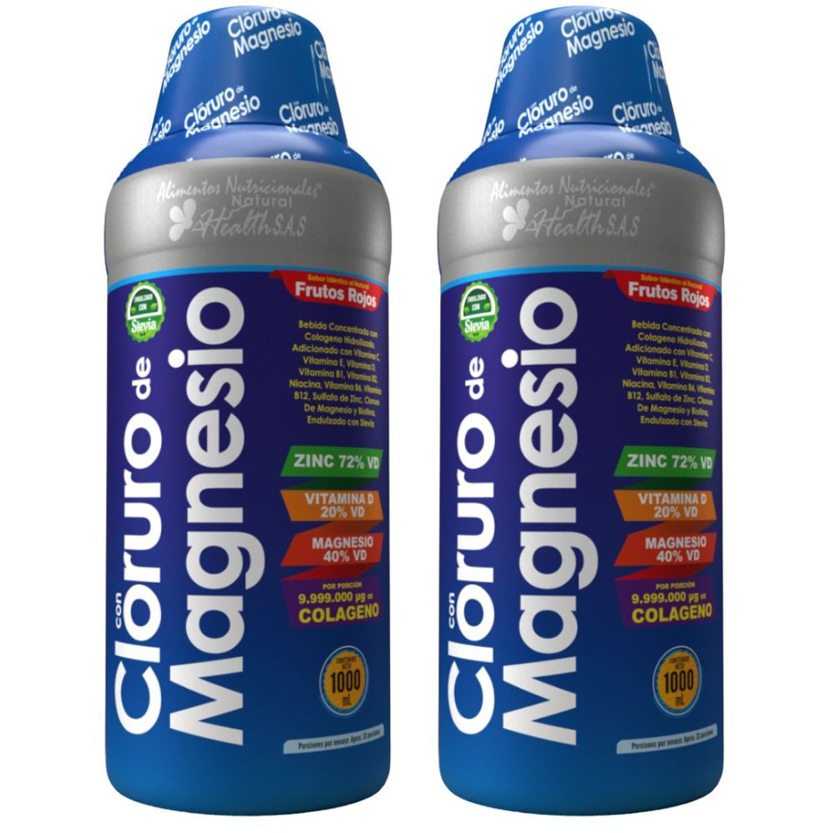 NATURAL ENERGY PRODUCTS - Cloruro De Magnesio Puro x2