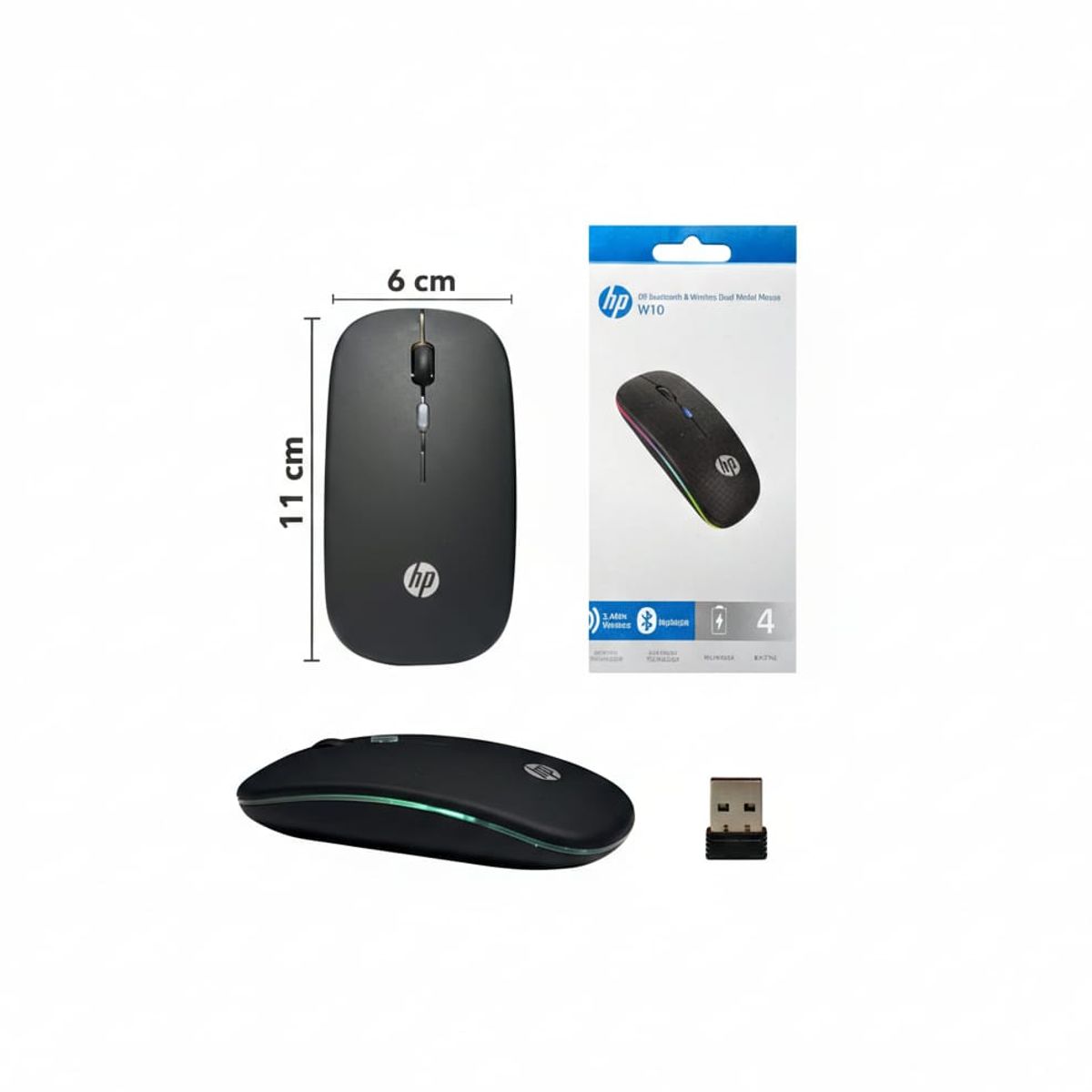 HP - Mouse Inalambrico Recargable HP