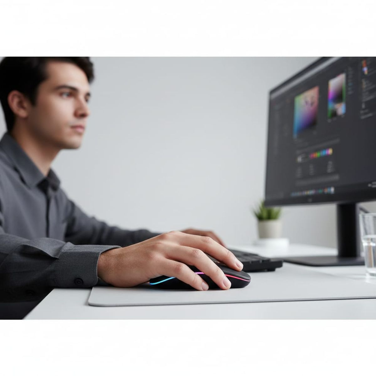 HP - Mouse Inalambrico Recargable HP