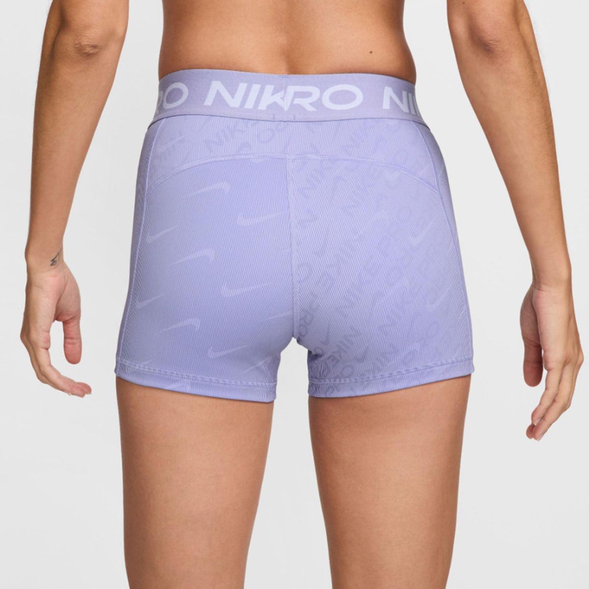 NIKE - Shorts Mujer training Nike Pro Lila