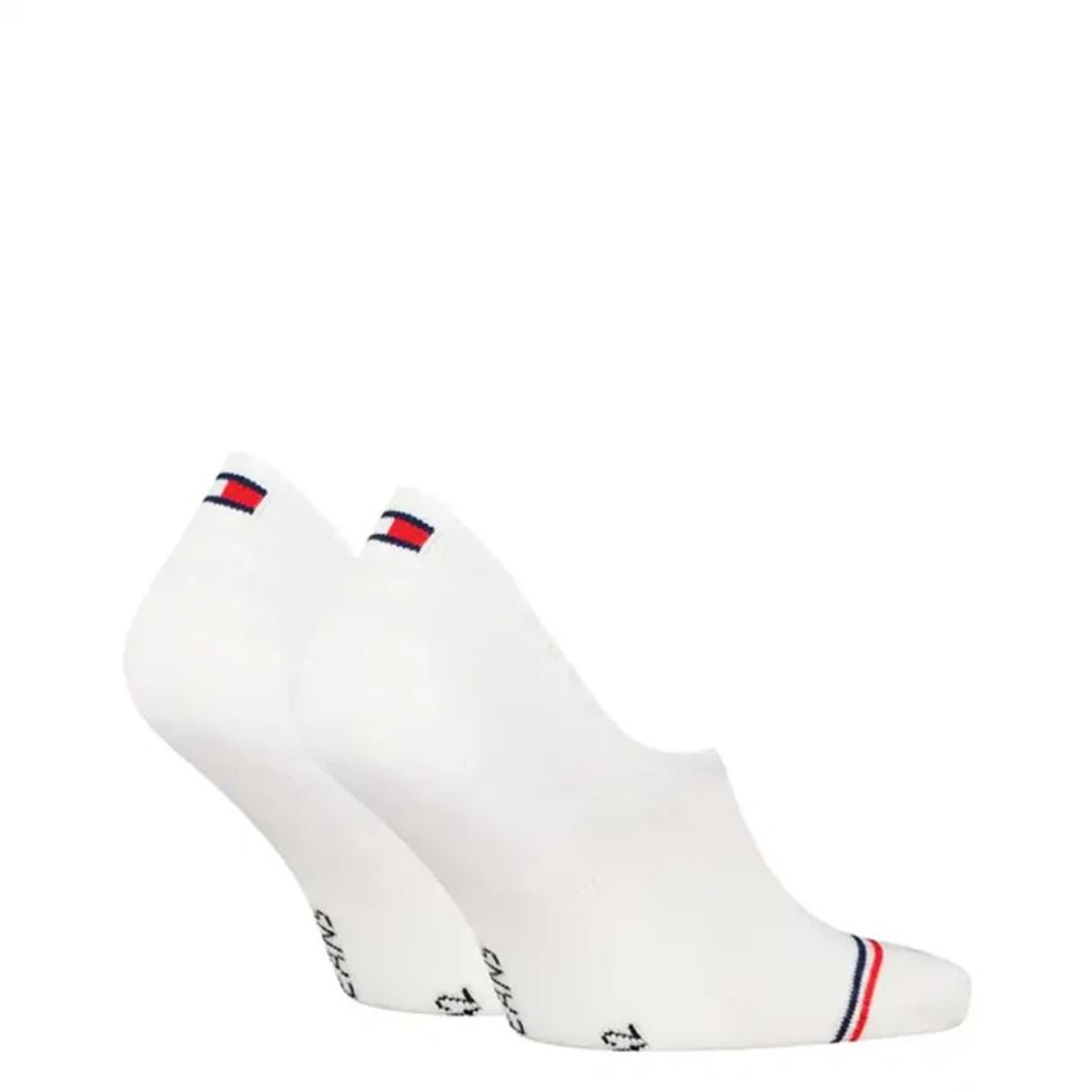 TOMMY HILFIGER - Pack blanco de dos pares de medias tobilleros Tommy Hilfiger