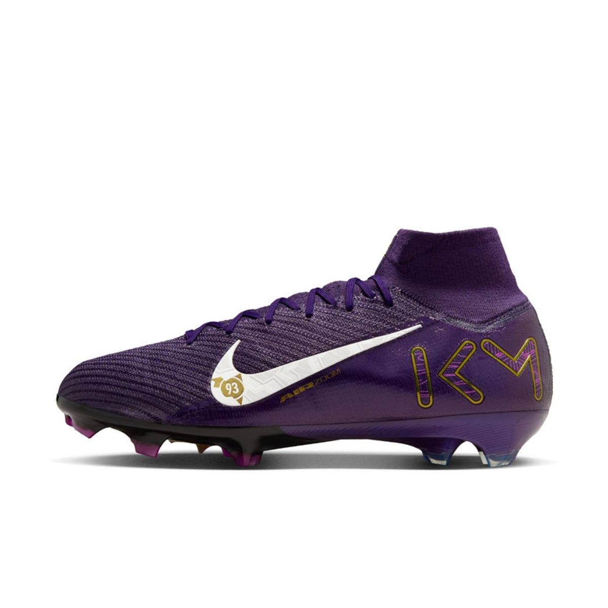 NIKE - Guayos Hombre fútbol Nike Mercurial Superfly 10 Elite "Kylian Mbappé" Morado