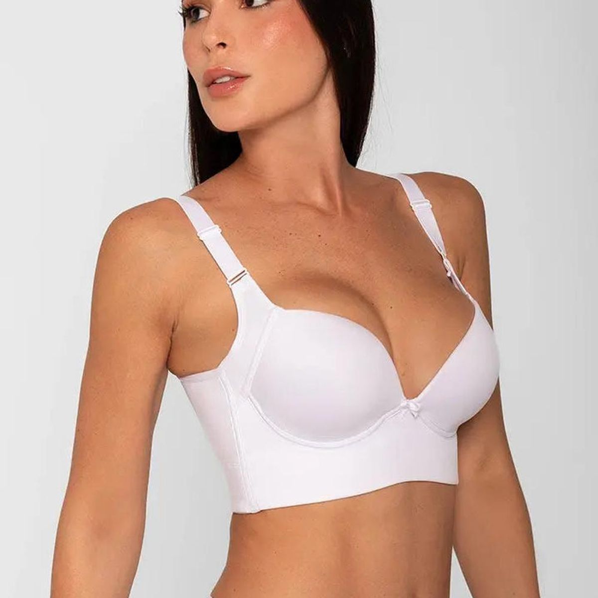 DIANE & GEORDI - Brasier copa completa (021643) - Blanco