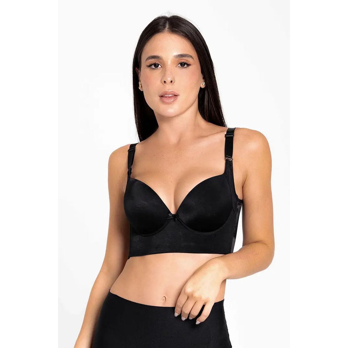 DIANE & GEORDI - Brasier copa completa (021643) - Negro