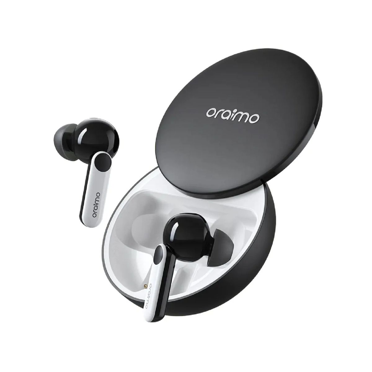 ORAIMO - Audífonos inalámbricos Oraimo FreePods4 negros Cancelación de ruido
