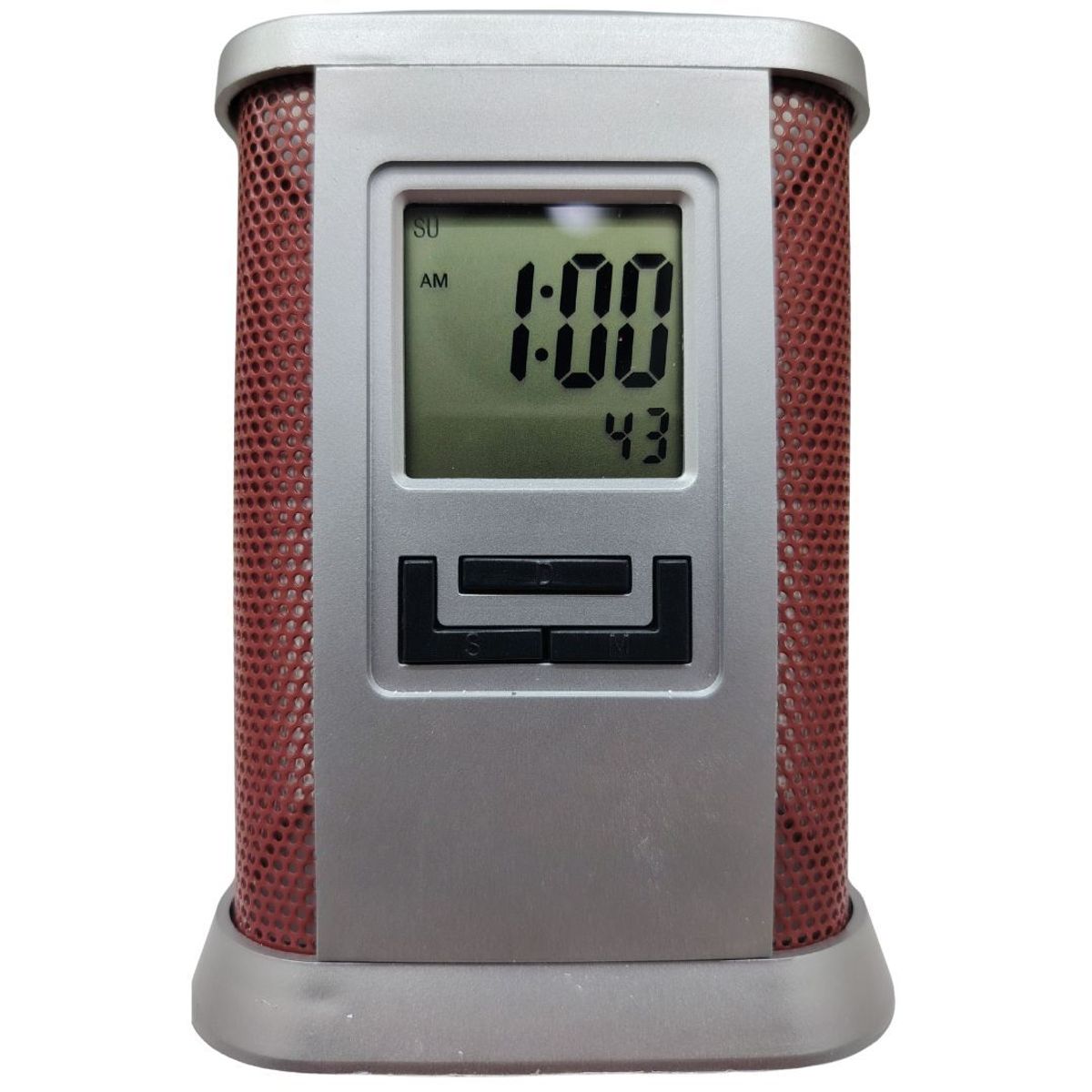 GENERICO - Organizador De Escritorio Con Reloj Digital Multifuncional
