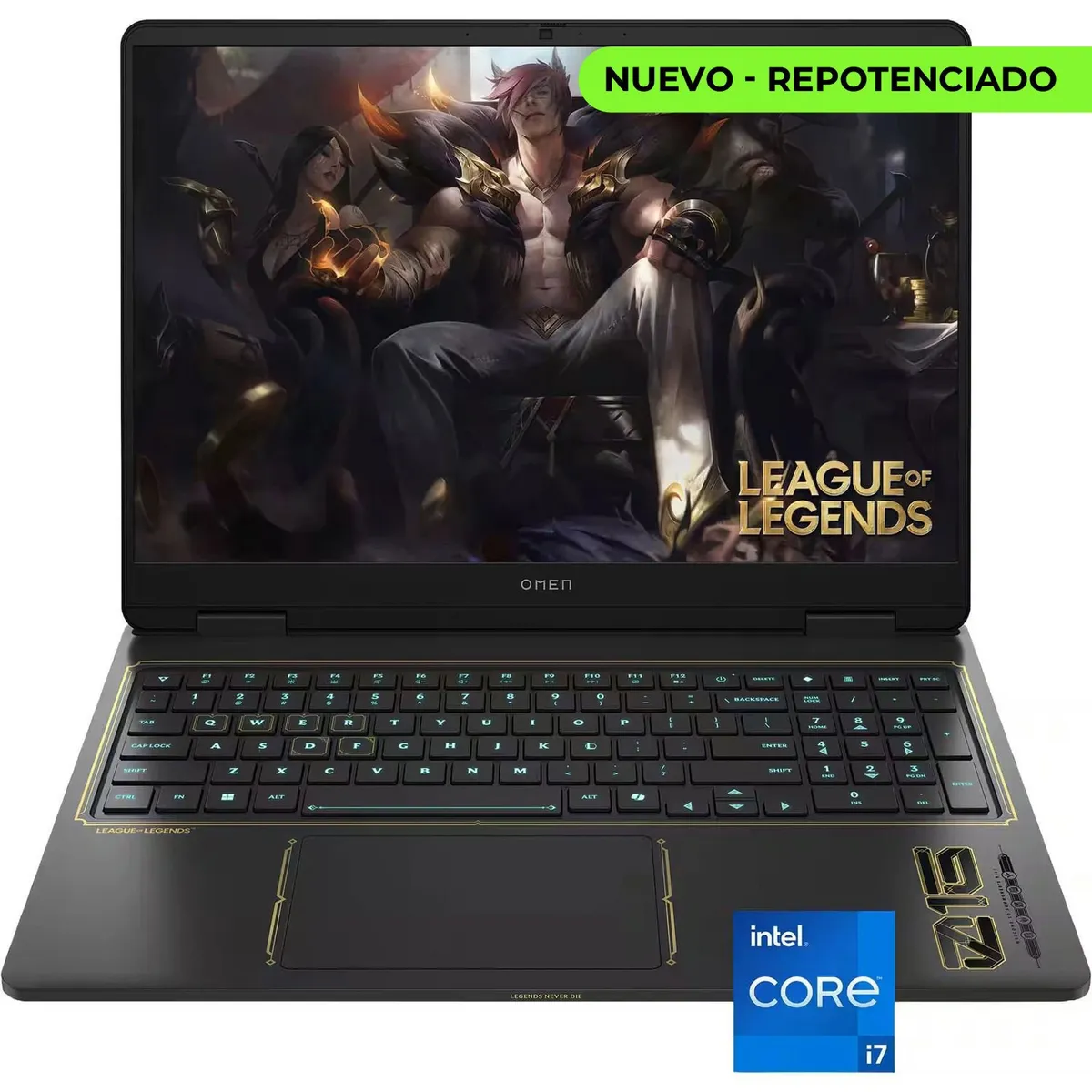 HP - Portátil Gaming HP OMEN League of Legends Ed 16" 2K Core i7 14650HX - 32GB - RTX 5060 - SSD 1TB