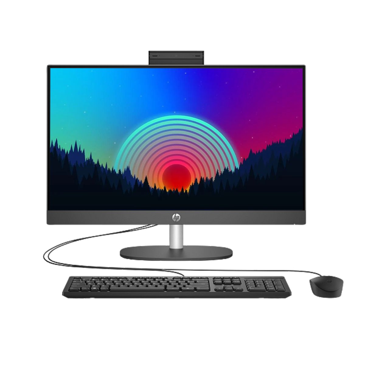 HP - Todo en uno AIO HP Core i5 1334U 16GB 512GB FHD 23.8