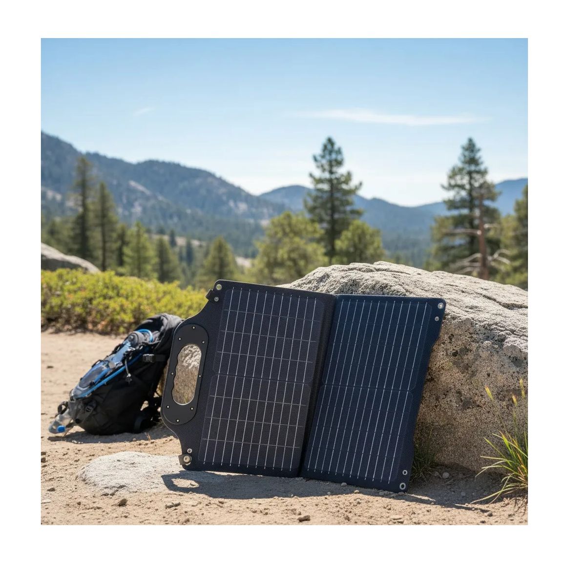 OEM - Panel Solar Plegable Portatil 60w Cargador Monocristalino