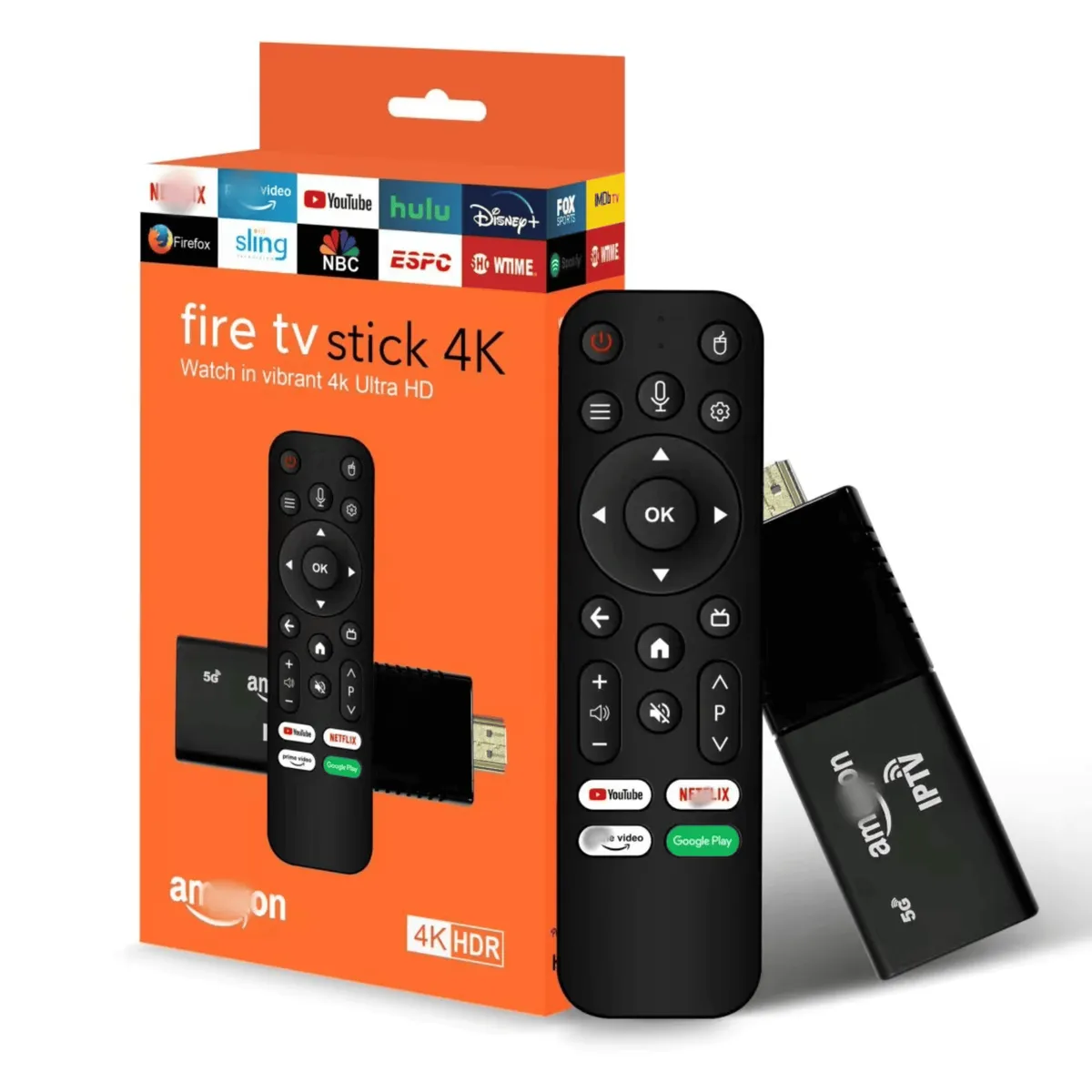 AMAZON - Convertidor Fire TV Stick 4K Full HD con Asistente de Voz