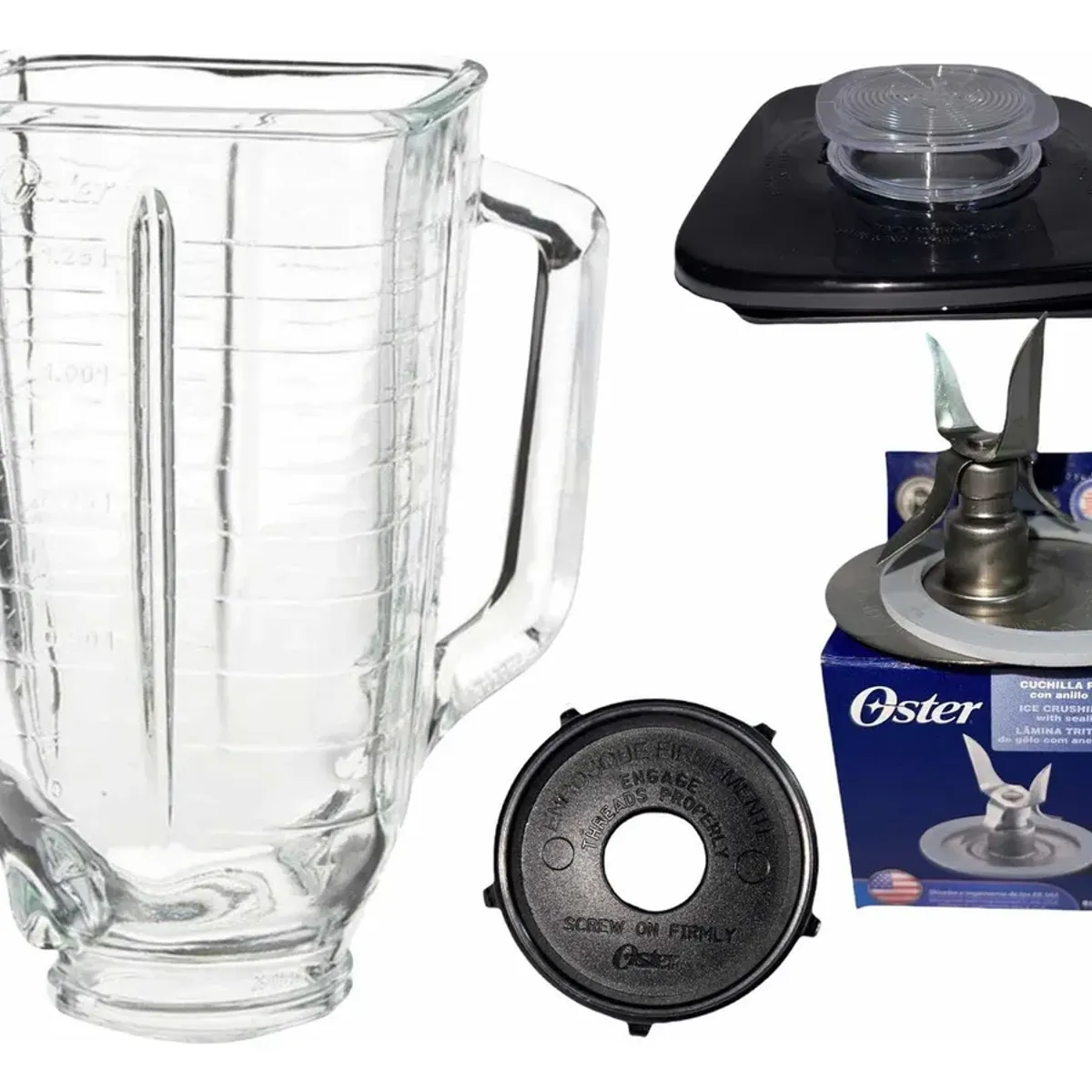 GENERICO - Vaso Para Licuadora Oster Osterizer Vidrio