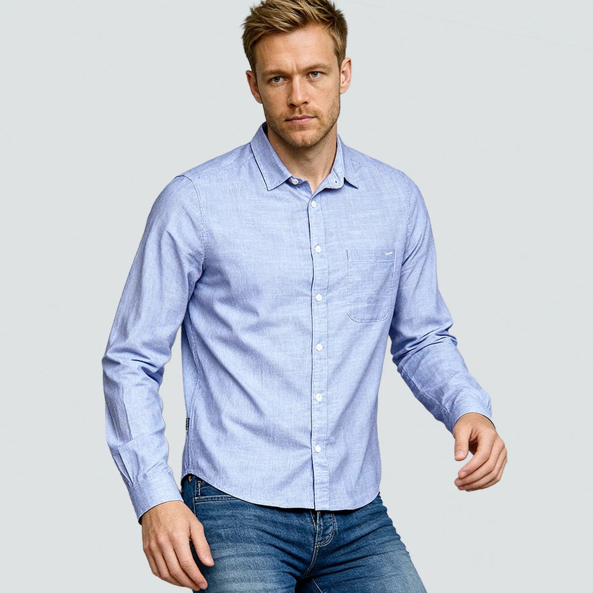 GAS EVOLUTION JEANS - Camisa Para Hombre Gas