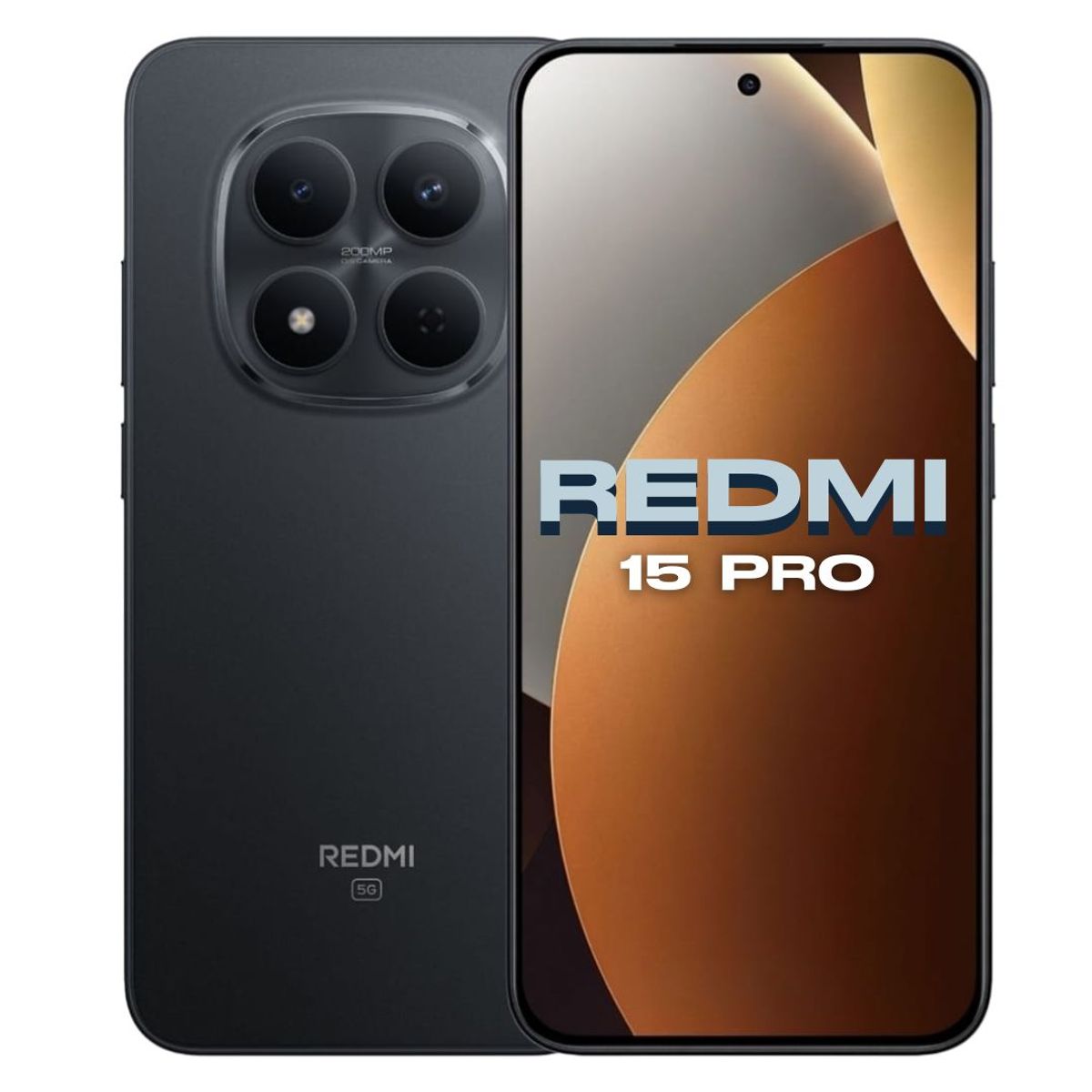 XIAOMI - Celular Xiaomi Redmi Note 15 Pro 5G 512GB/8GB RAM - Negro
