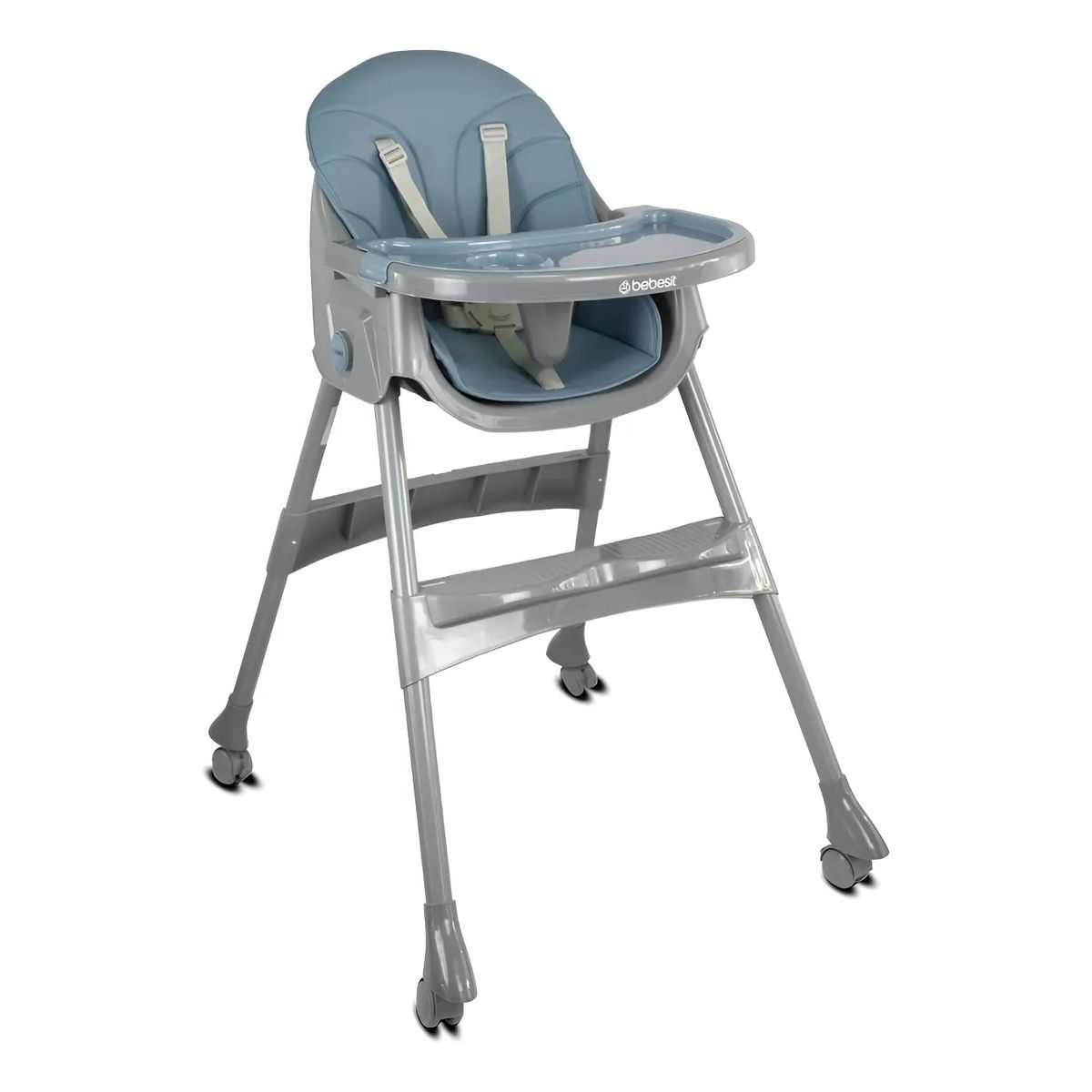 BEBESIT - Silla Comedor Bebesit 3 En 1 Vancouver Azul