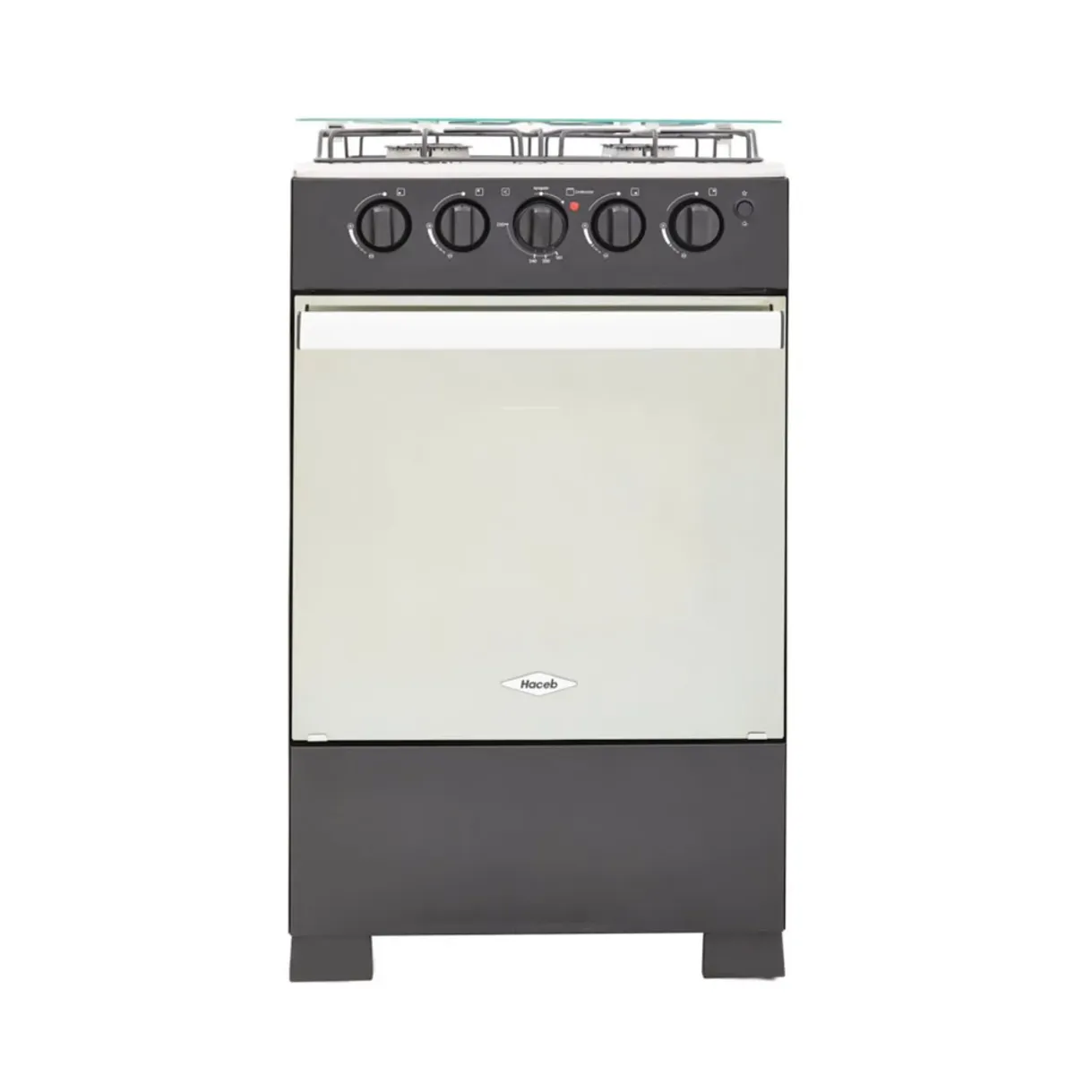 HACEB - Estufa de Piso HACEB 50cm 4 puestos GLP ROMERO REFLEX