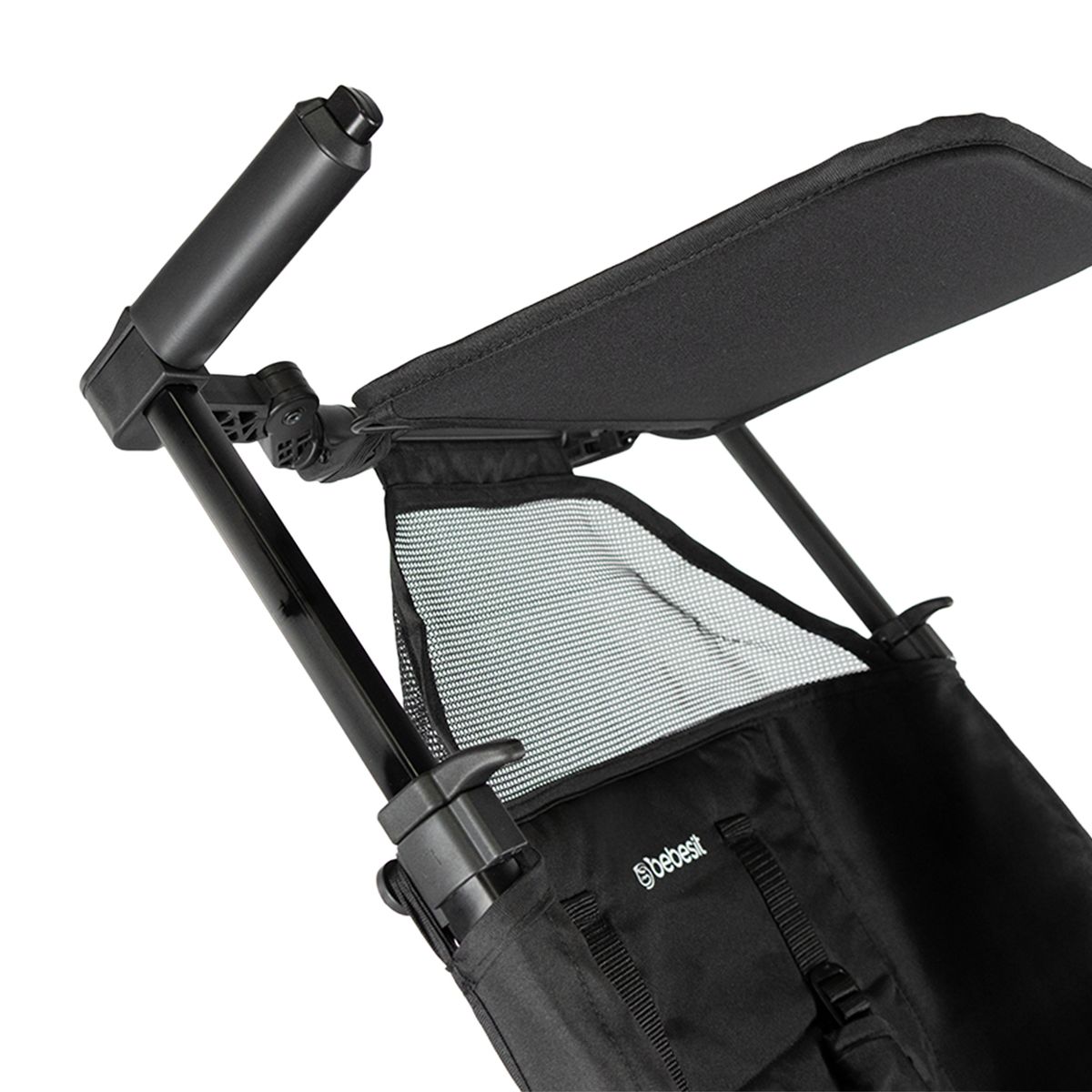 BEBESIT - Coche Bebé Compacto Nano Negro