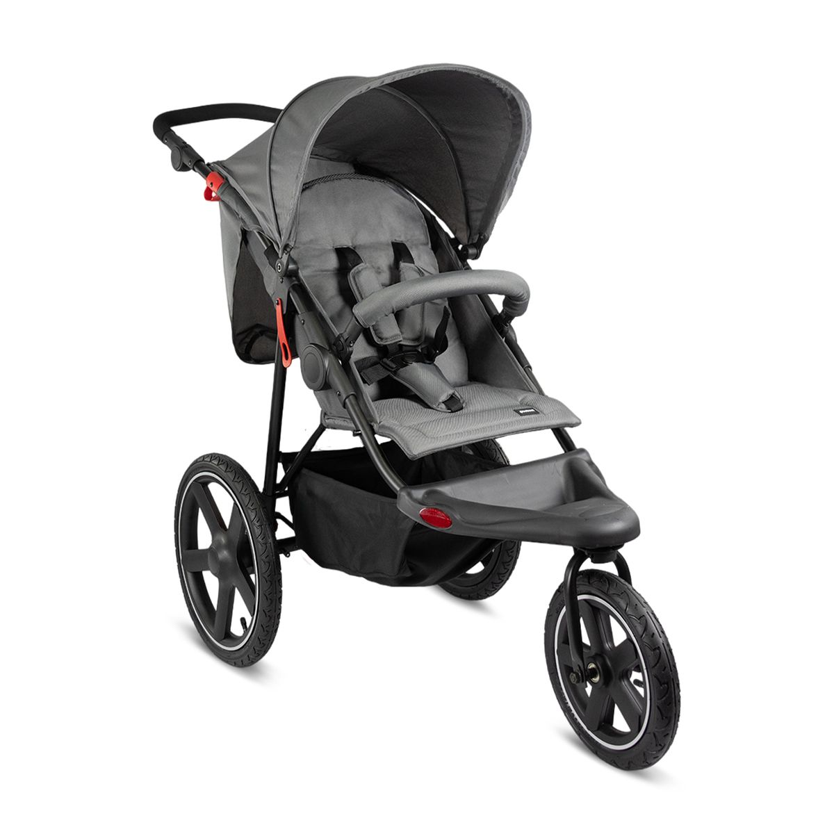 BEBESIT - Coche Bebé Jogger Marathon Gris