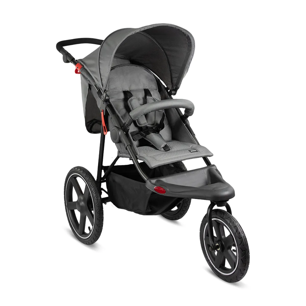 BEBESIT - Coche Bebé Jogger Marathon Gris