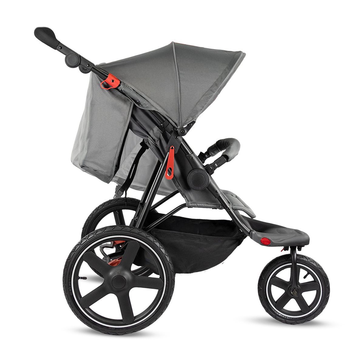BEBESIT - Coche Bebé Jogger Marathon Gris