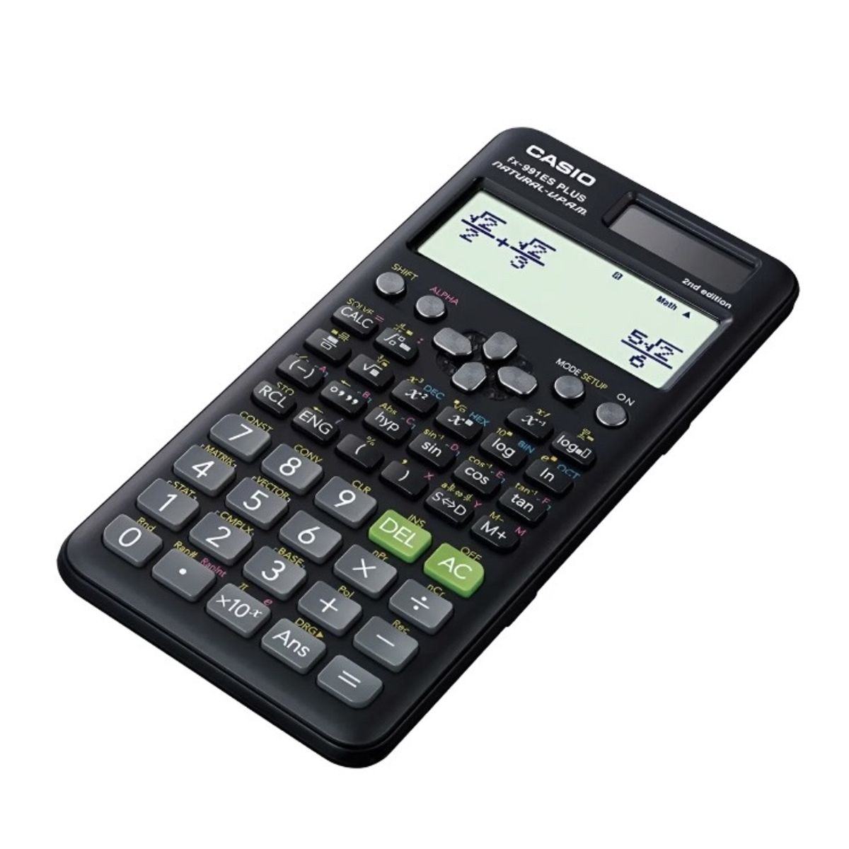 CASIO - Calculadora Cientifica Casio Fx-991es Plus 2da Edicion Negra Universidad