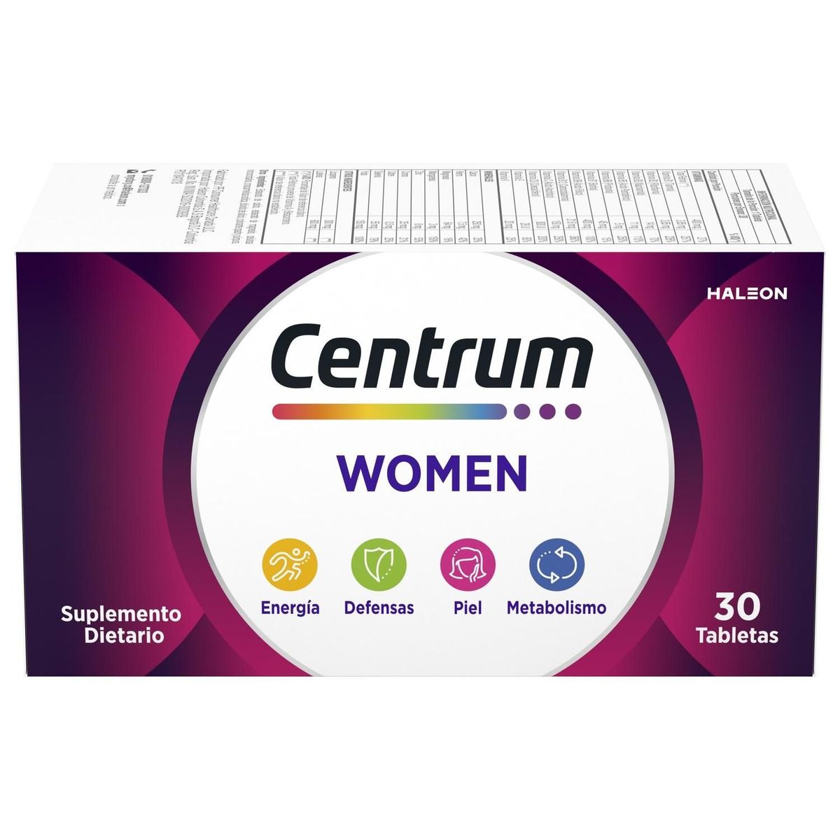 CENTRUM - Centrum Mujer Multivitamínico x30 Comprimidos