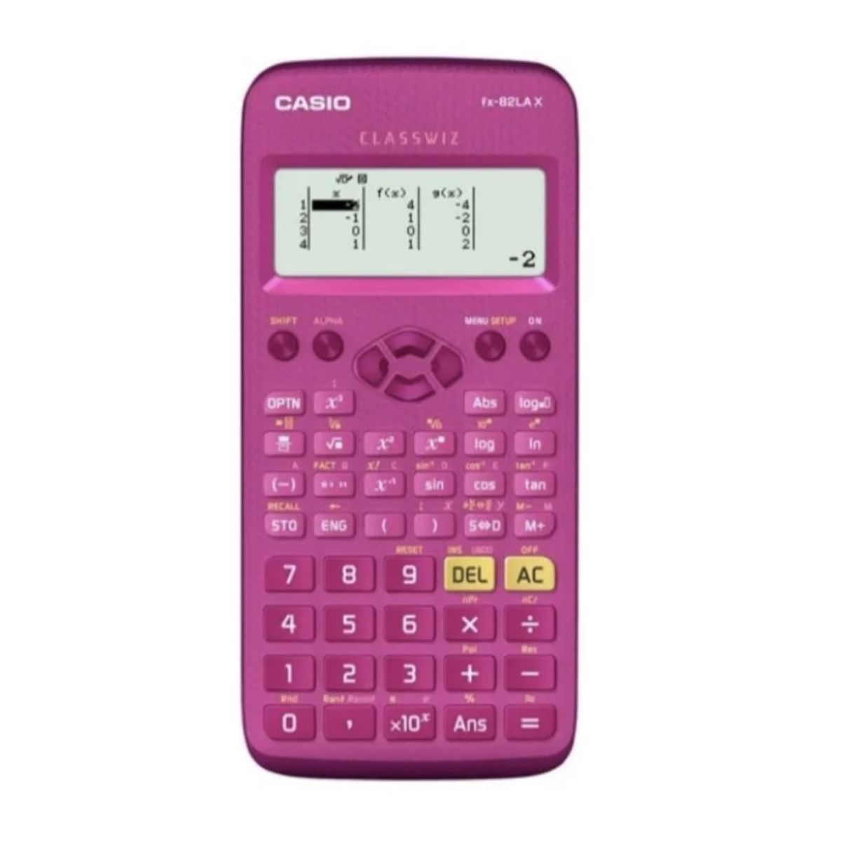 CASIO - Calculadora Casio Fx-82lax Científica Rosa