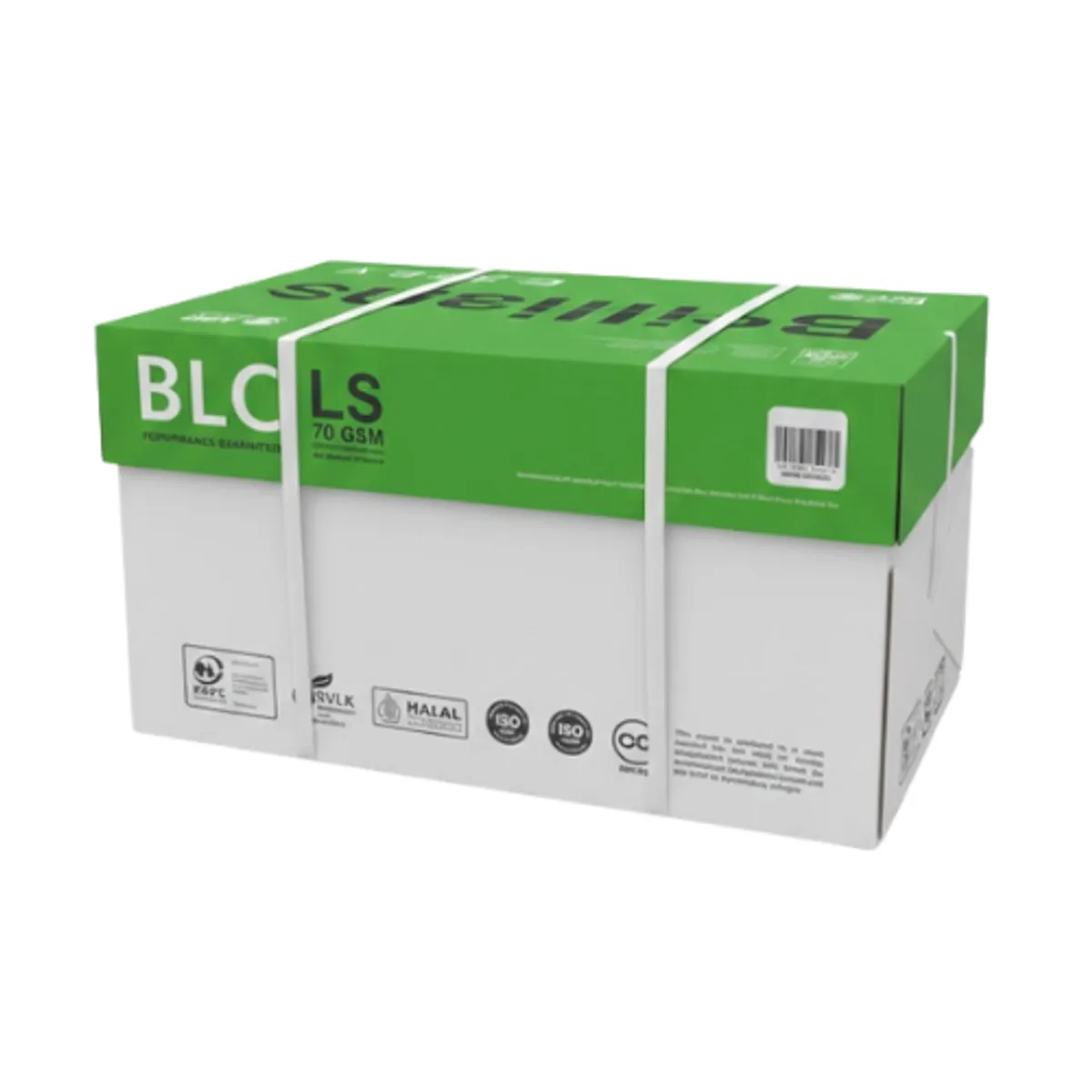 GENERAL - Caja Papel Resma Carta BLC Brilliant Laser Copy Blanco 70 g 500 Hojas
