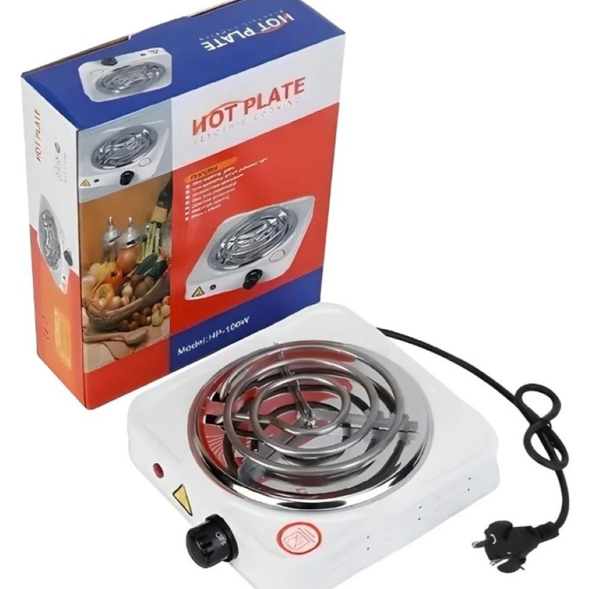 ZHOPI CO - Estufa Electrica Portatil Hot Plate De 1 Puesto