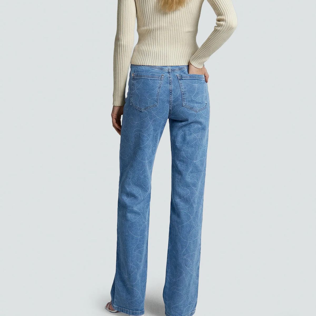 DEREK - Jean Para Mujer Straight Derek Lovely