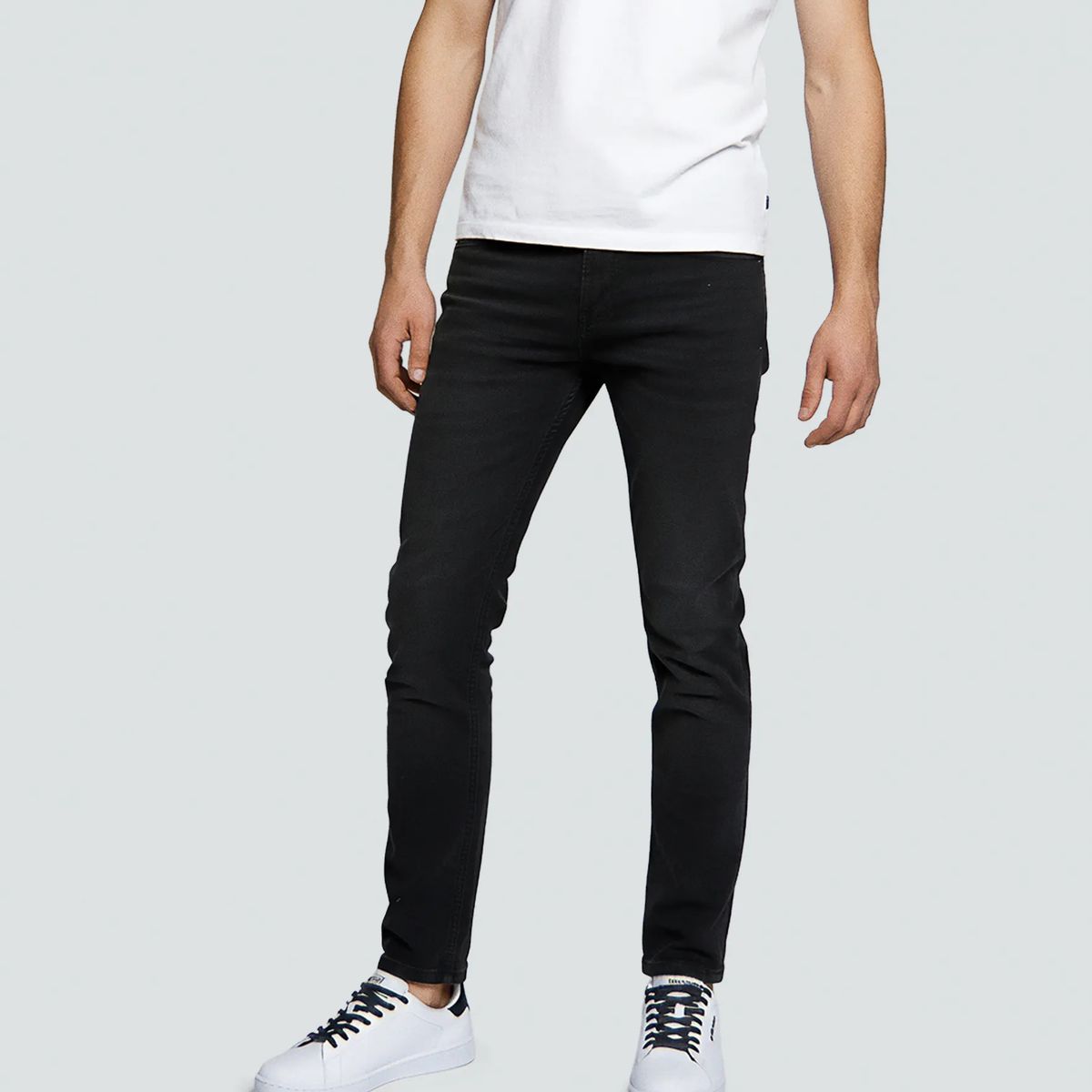 GAS EVOLUTION JEANS - Jean Para Hombre Negro Gas