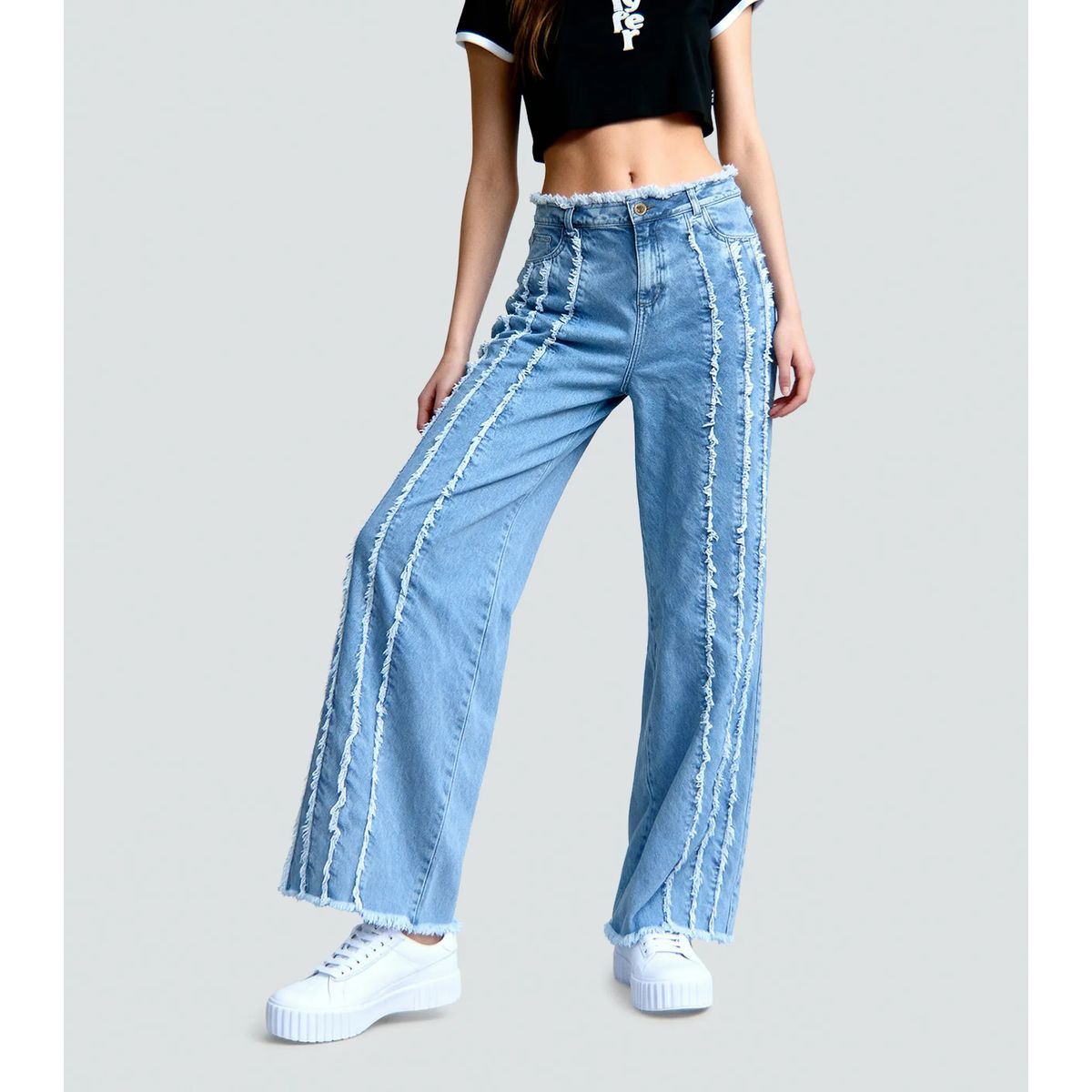 TYPER - Jean Para Mujer Wide Leg Typer