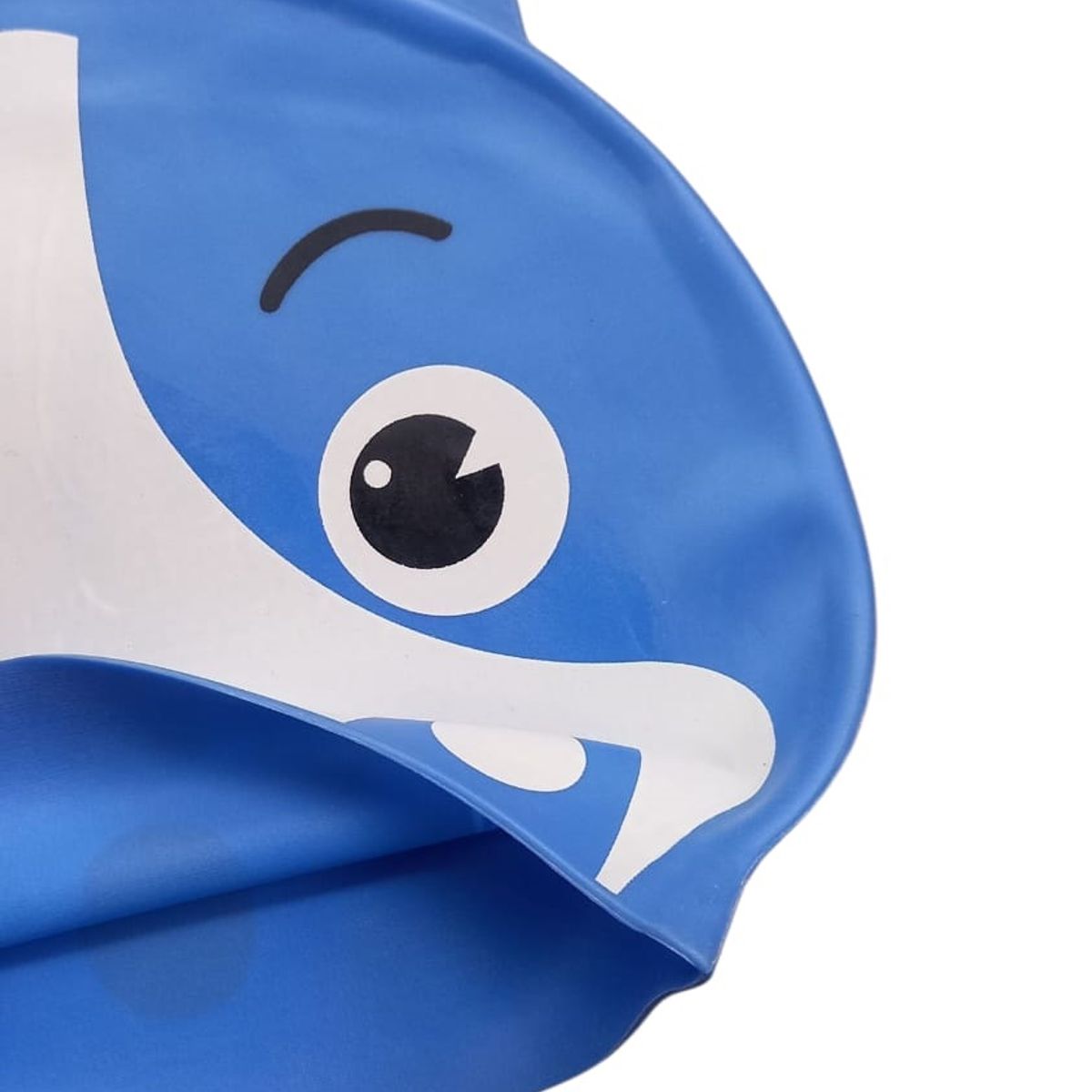 GENERICO - Gorro Natación Silicona Para Niño  Niña - Dog Blue