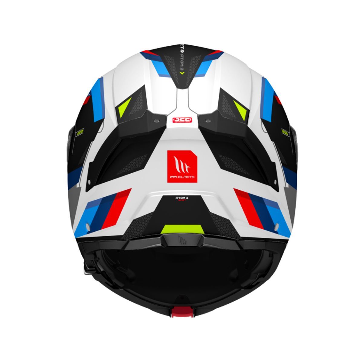 MT HELMETS - ATOM 2 SV BAST A0 BLANCO PERLA BRILLO