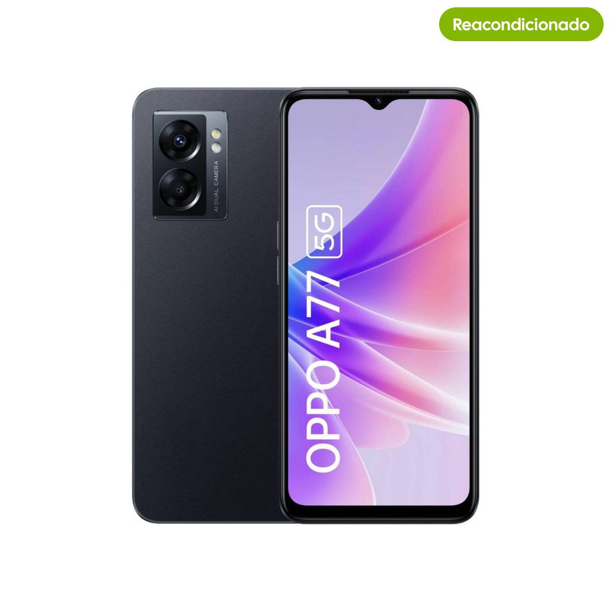 OPPO - Celular Oppo A77 128Gb Negro Reacondicionado