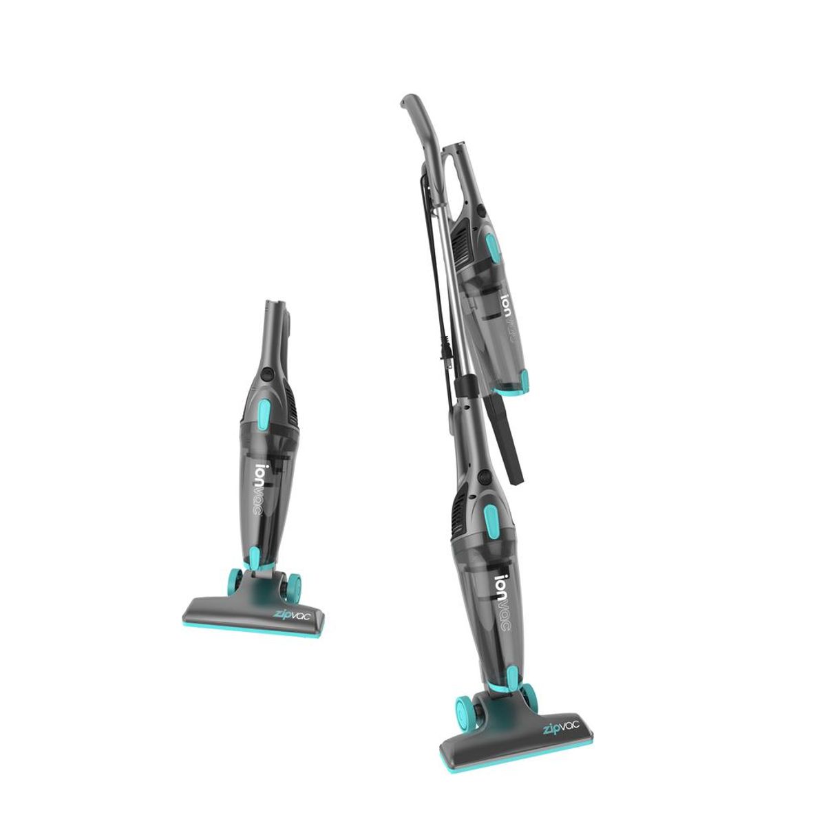 IONIK - Aspiradora Zip Vac Vertical 3 en 1