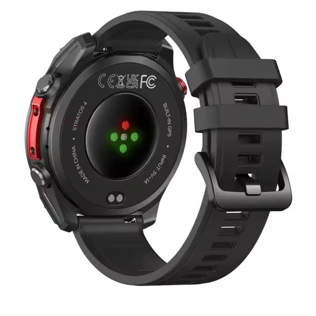 GENERICO - Reloj Inteligente Zeblaze Stratos 4 Gps Brújula Altímetro Barométrico Linterna Resistente Al Agua