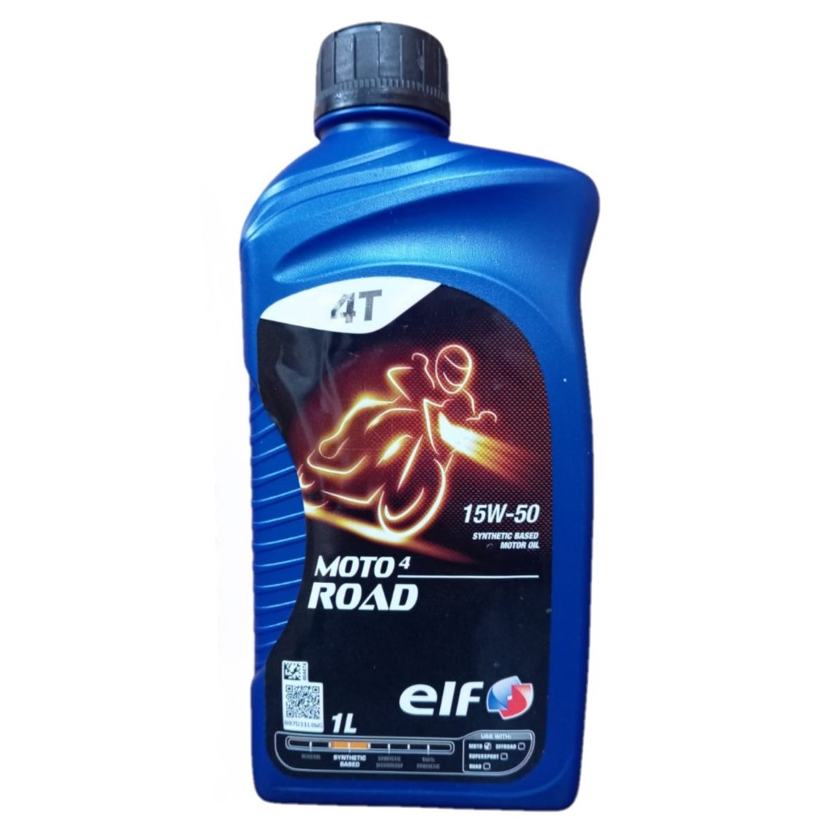 TOTAL - Aceite Total 15W50 Moto 4 Road * Litro