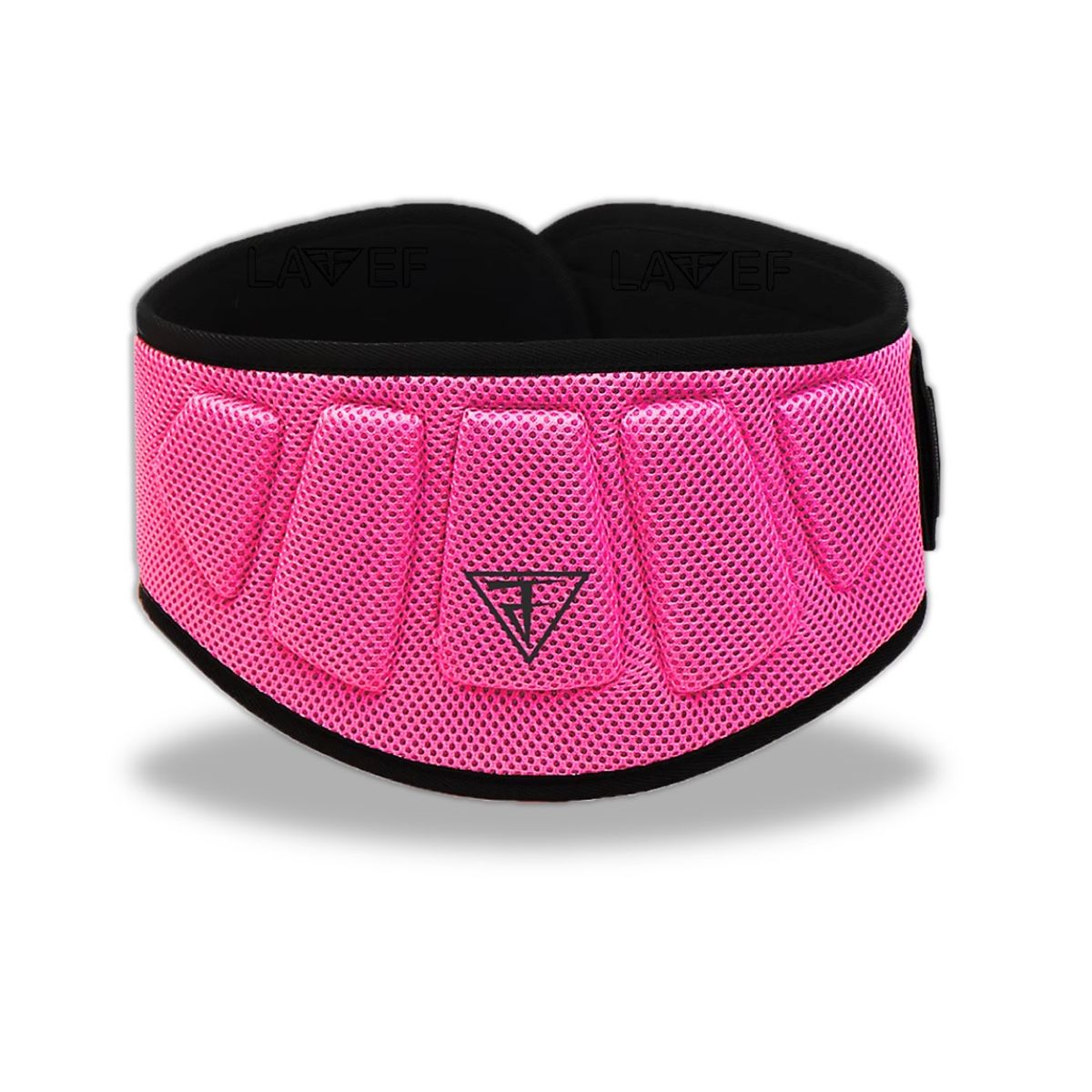 LAVEF - Cinturón de Fuerza Pro para Gym Entrenamiento y Levantamiento - Fucsia - S