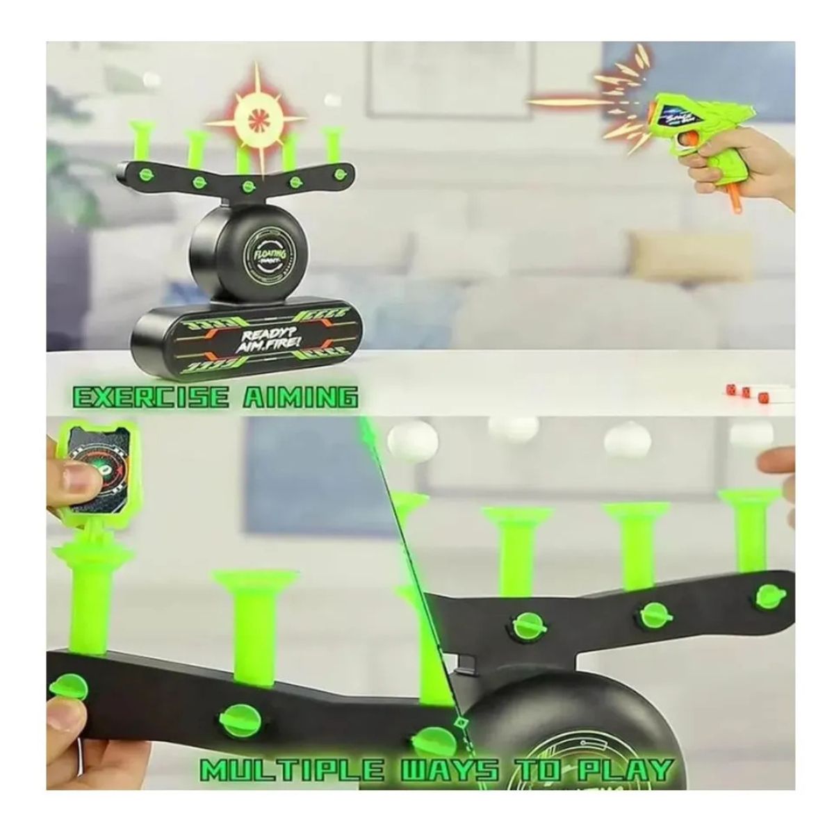 GENERICO - Juego De Tiro Al Blanco Flotante Hover Shot Para Niños