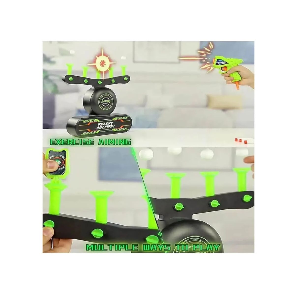 GENERICO - Juego De Tiro Al Blanco Flotante Hover Shot Para Niños