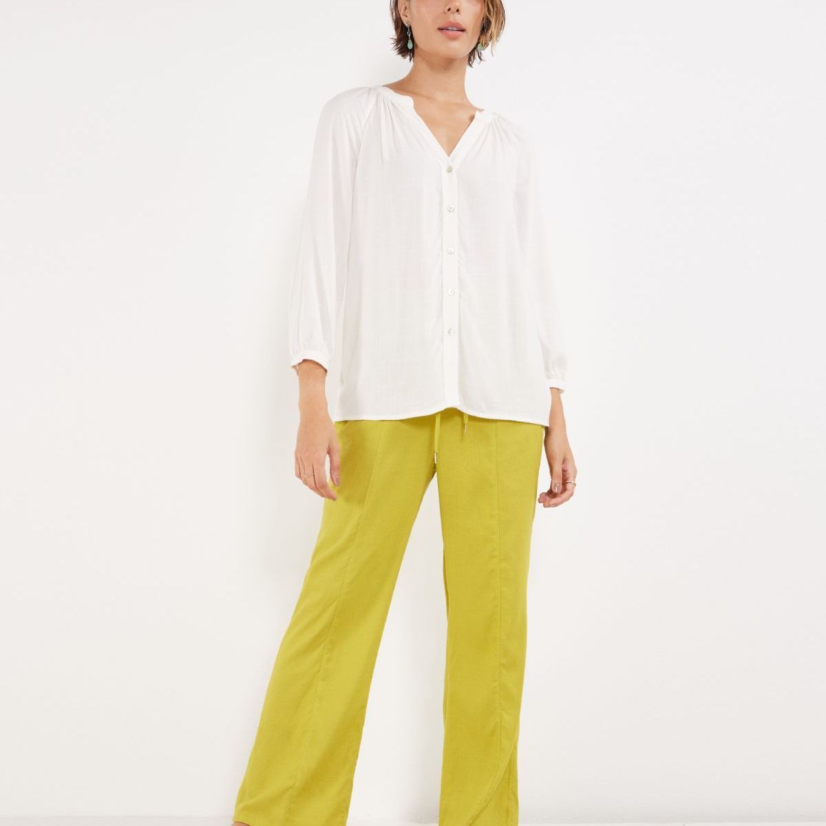 PATPRIMO - Blusa De Mujer Marca 0.75 Patprimo En Color Blanco #30123270
