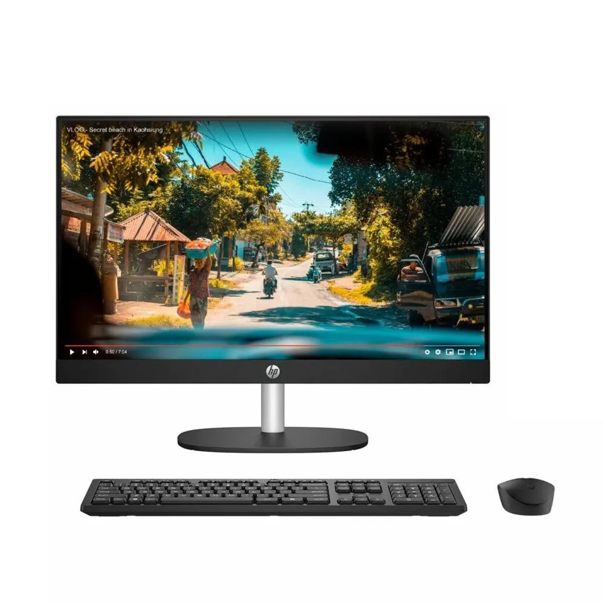 HP - Todo En Uno Aio Hp I3 N300 8gb Ram 512gb Ssd 24  Full Hd