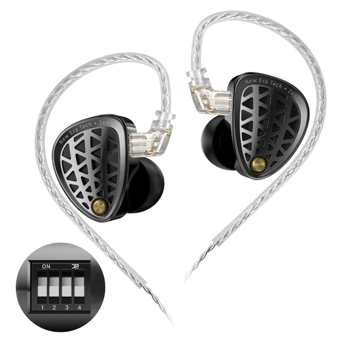 KZ - Audifonos Kz Zenith sin Micrófono Monitores In Ear