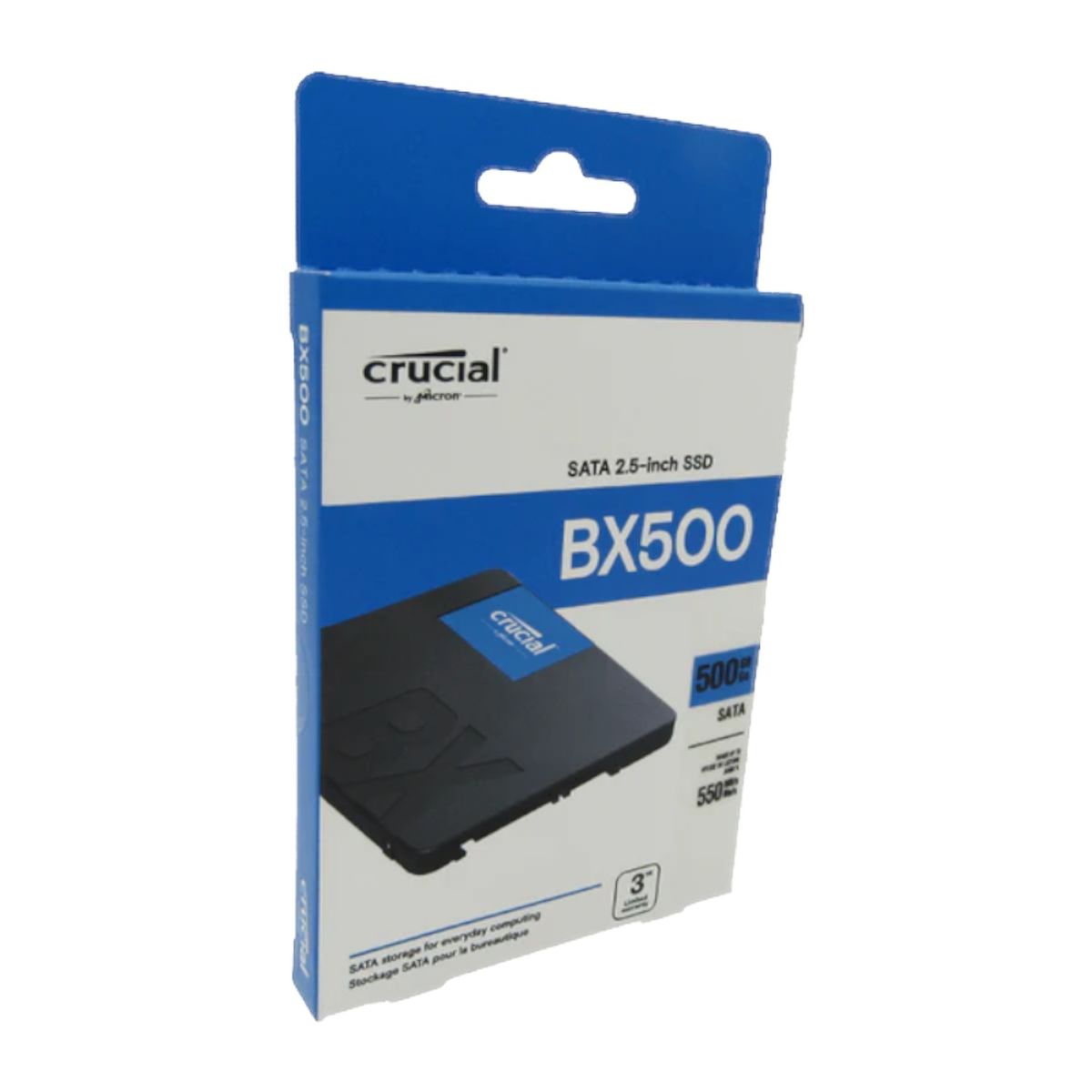 GENERICO - Disco de Estado Sólido SSD 2.5 500GB SATA Crucial BX500