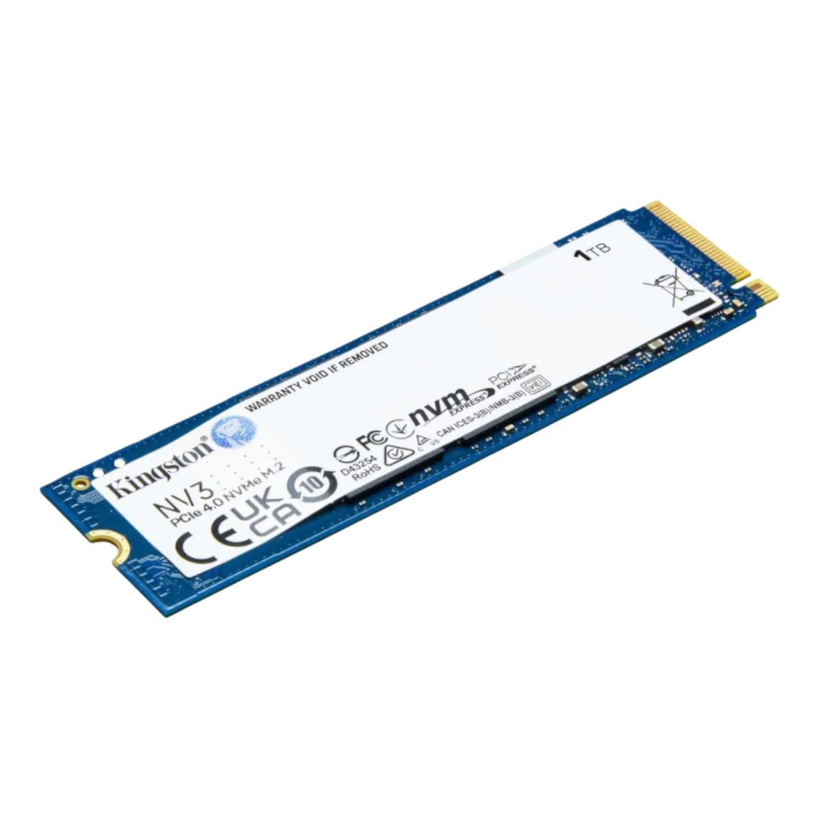 KINGSTON - Disco de Estado Solido 1000GB NV3 M2 NVMe