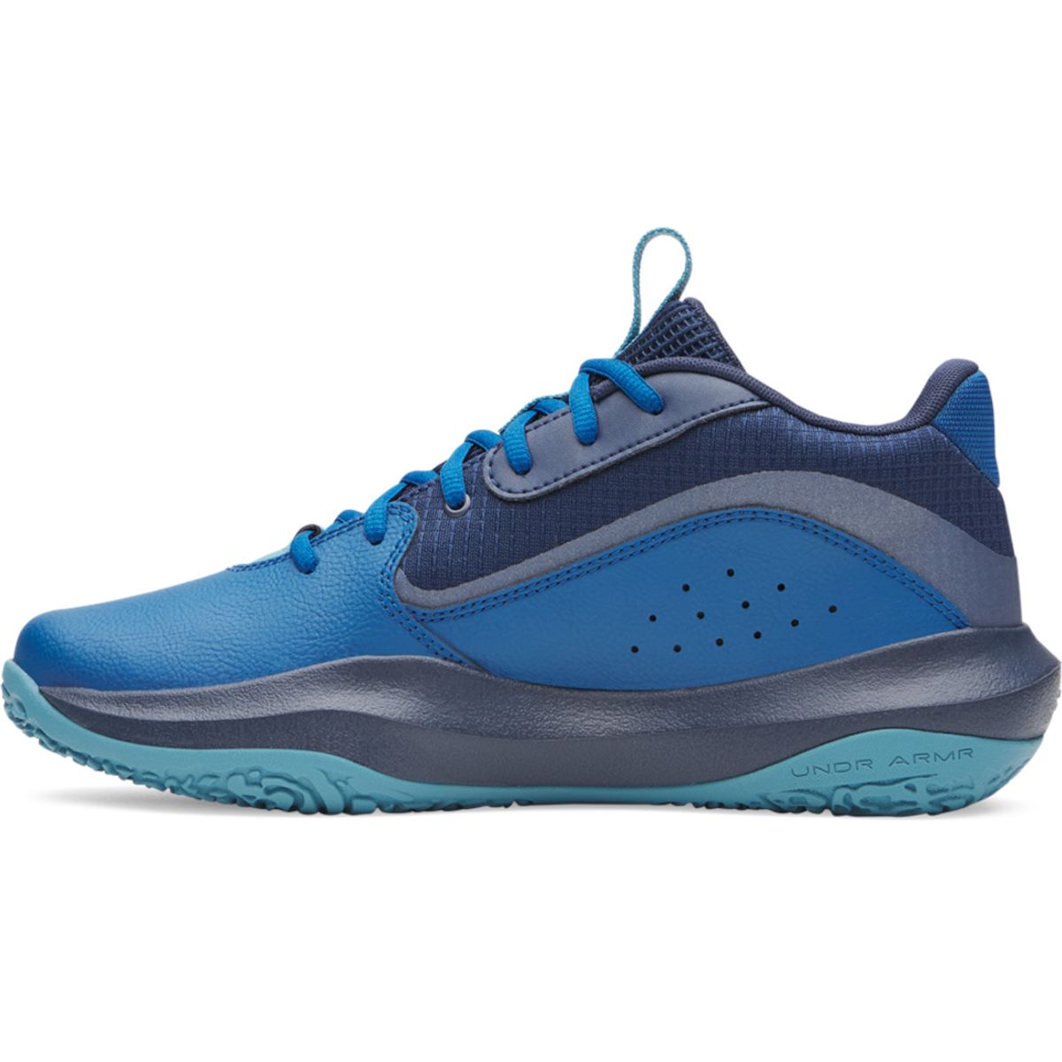 UNDER ARMOUR - Tenis Basketball Hombre Under Armour LOCKDOWN 7-BLU Azul UNDER ARMOUR