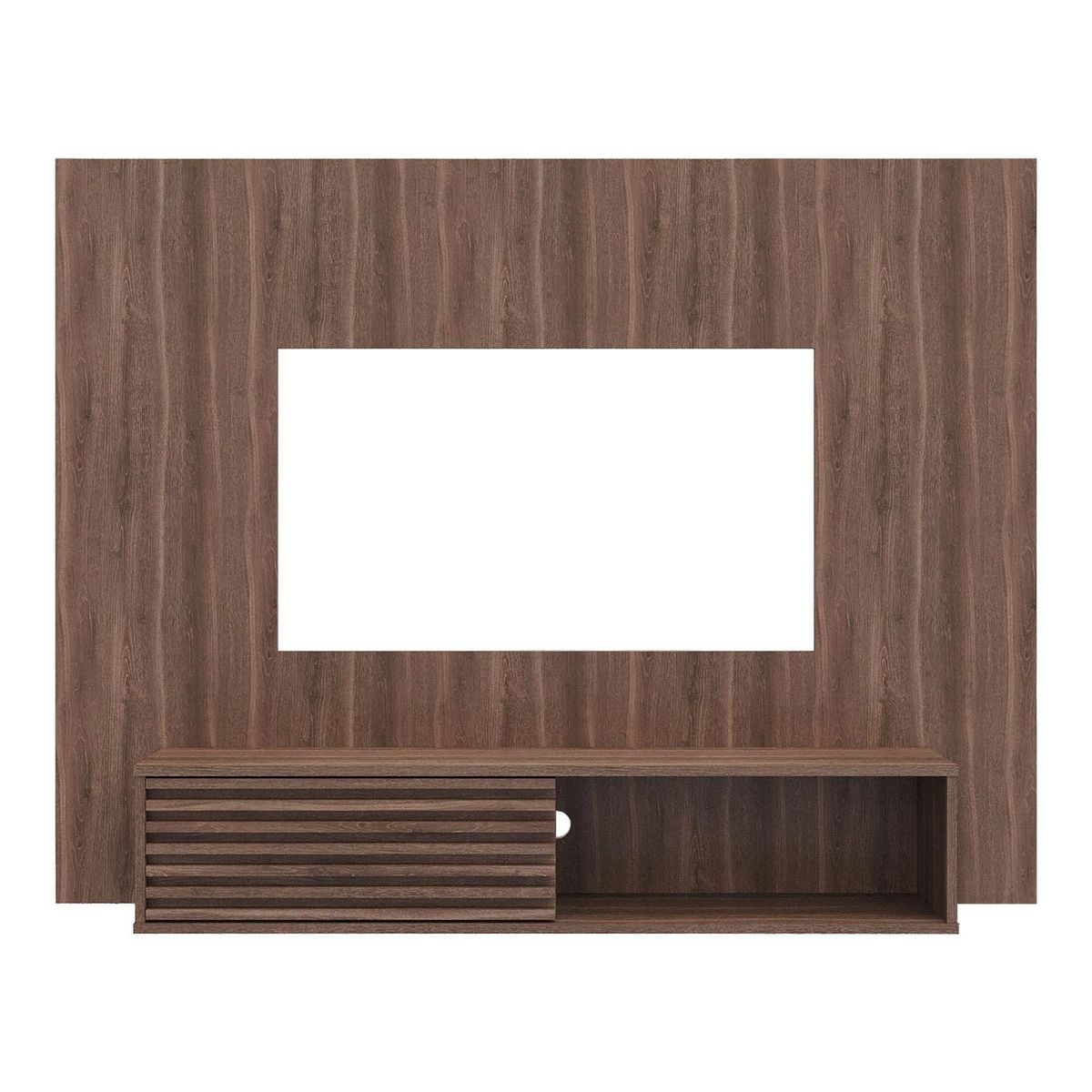 MADERKIT - Panel para TV de 65 Nori Color Milán