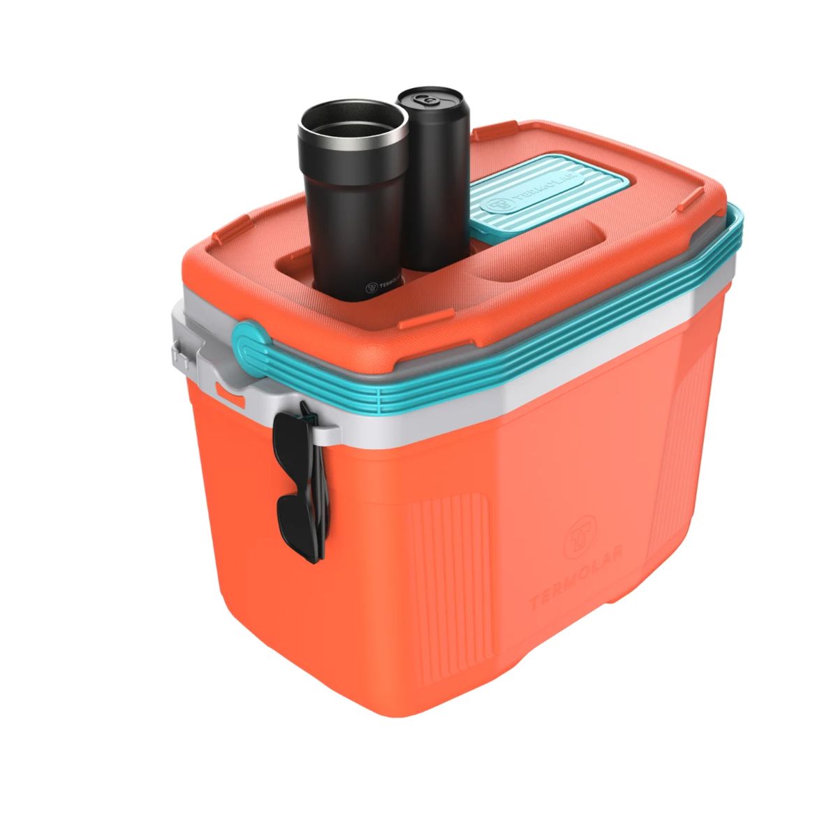 THERMOS - COMBO COOLER TERMOLAR 8LT 20LT Y 32LT NARANJA