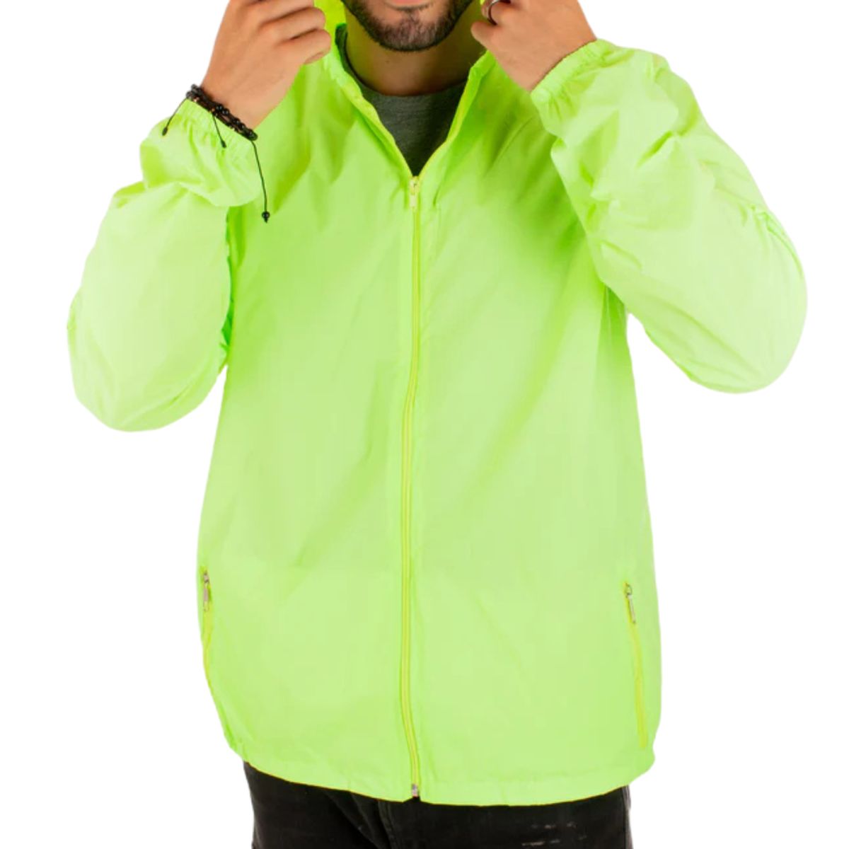 SPORT - Chaqueta Rompevientos Nylon Antifluido Hombre